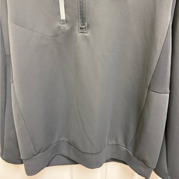 Antigua Grey TCU Quarter Zip Pullover - Picture 5 of 11